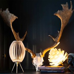 Drum Mini - Tripod - Messing E14